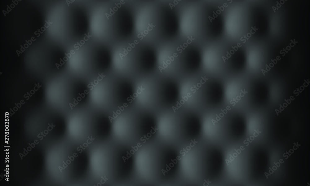Decorative Upholstery Soft Gloss Quilted Background. Black leather vintage luxury texture Decorative Upholstery Soft Gloss Quilted Background. Black leather vintage luxury texture