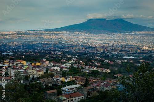 beautiful scenic of volcano vesuvius southern of italy © stockphoto mania