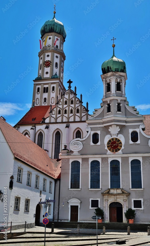Augsburg, Ulrichskirche und Basilika St. Ulrich und Afra