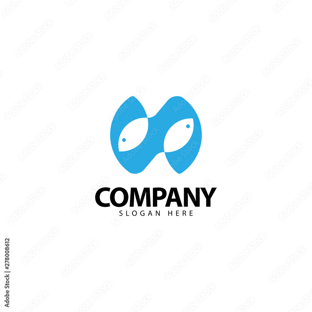 Fish Logo Design Template Icon Fish Logo Design Template Icon