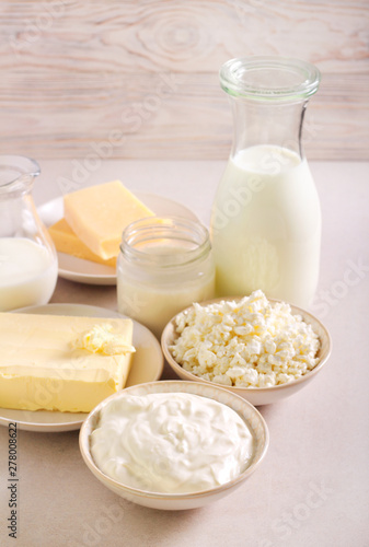 Assorted dairy product