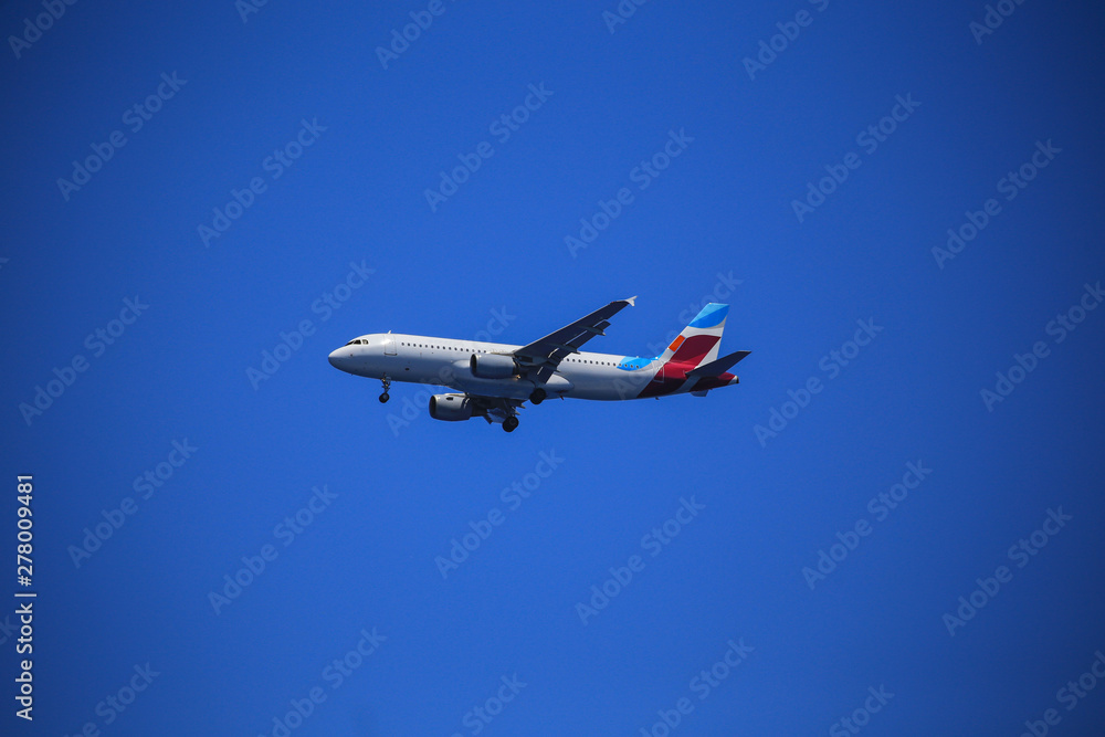 Airplane in the sky Airplane in the sky