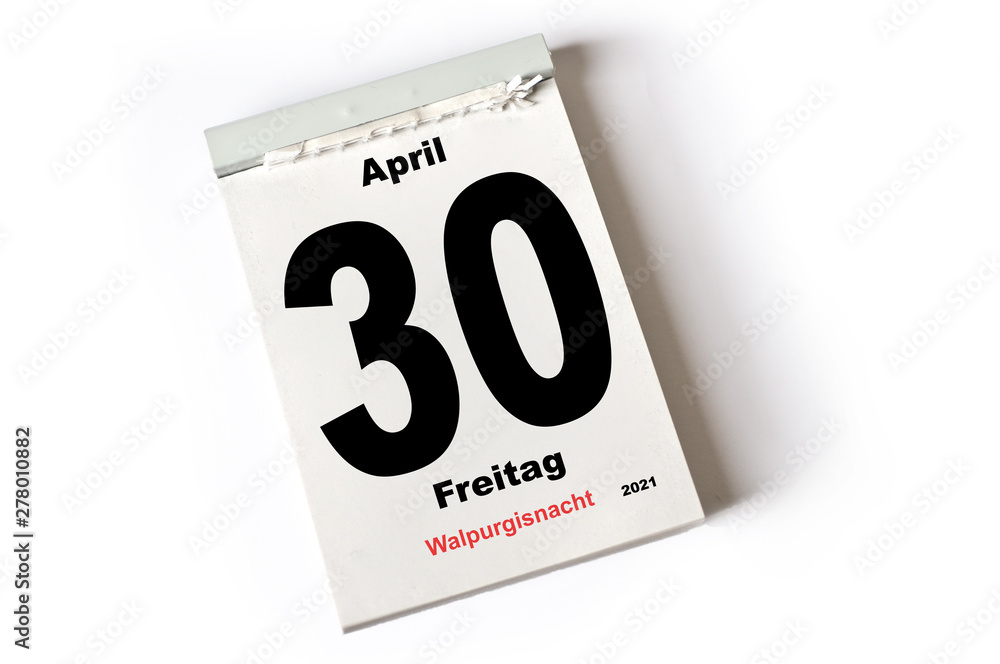 30. April 2021 Walpurgisnacht