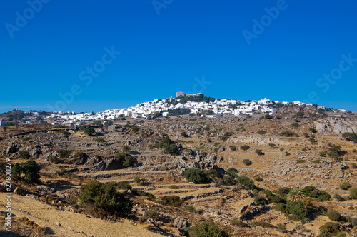 General view of Chora, Patmos