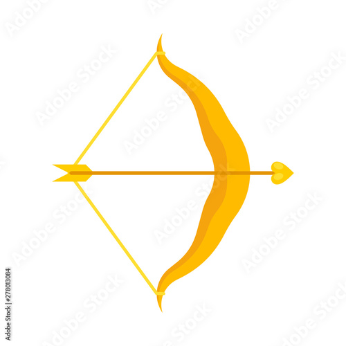 Vector design of arrow and amour logo. Set of arrow and love vector icon for stock.