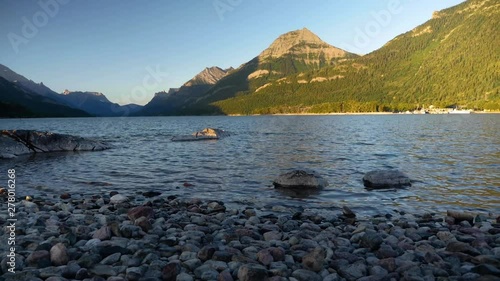 Wallpaper Mural Morning View of Waterton Lakes Torontodigital.ca