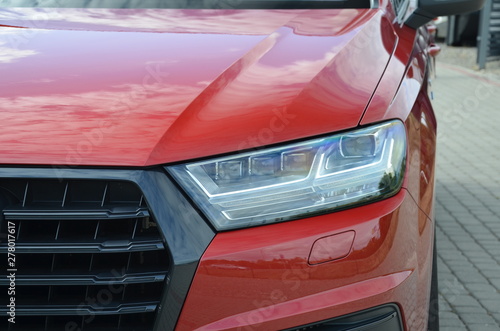 Obraz na płótnie auto detailing , lakier lustro ,lakier szkło , polerowanie lakieru , powłoka ceramiczna , powłoka krystaloczna , lakier lustro ,lakier szkło w salonie