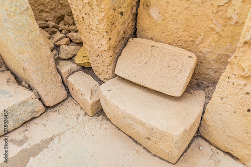 Hagar Qim, ancient Megalithic Temple of Malta, unesco world heritage site Malta