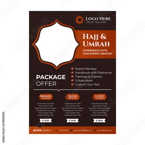 islamic flyer template