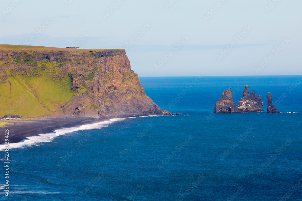 Iceland coast and Atlantic Ocean 