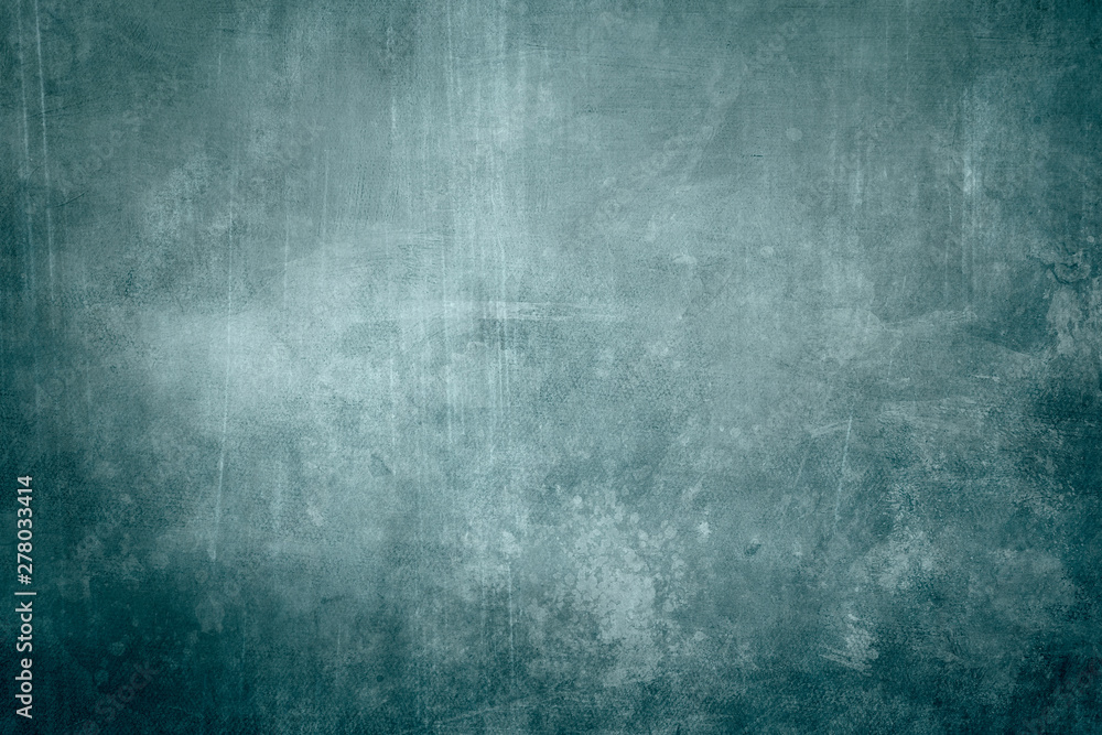 Blue grungy canvasbackground or texture