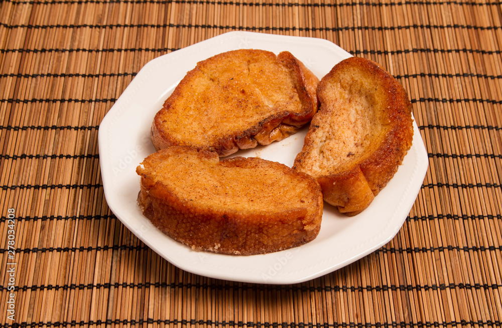 Torrijas, spanish traditional meal from middle ages Torrijas, spanish traditional meal from middle ages