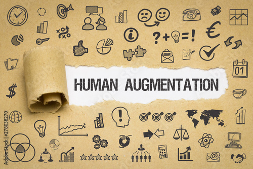 Obraz na płótnie Human Augmentation