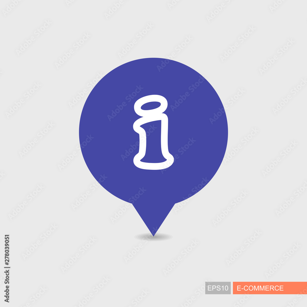 Information web pin map icon. Help, FAQ symbol Information web pin map icon. Help, FAQ symbol
