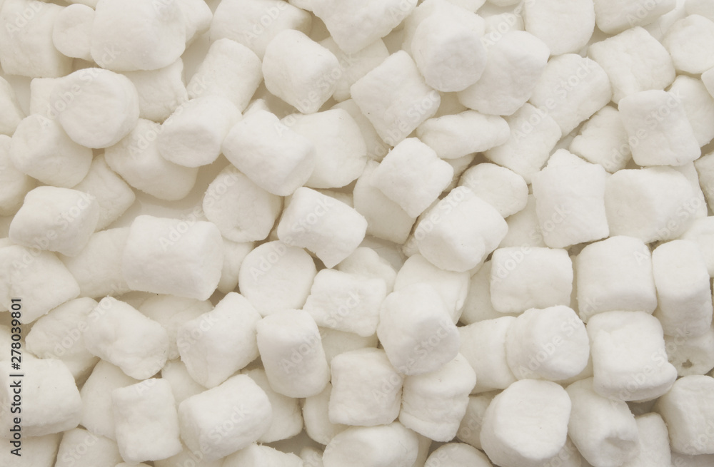 White marshmallows texture White marshmallows texture