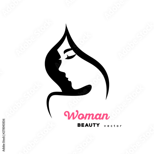 Woman profile design