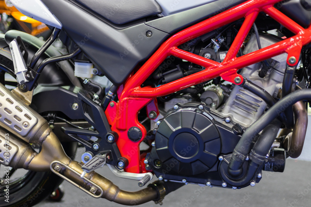 Body modern sports bike. motorcycle fragment concept. Body modern sports bike. motorcycle fragment concept.