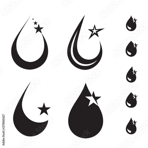 Mechanic Car Engine Oil or Shining Black Drops of Car Lubricant