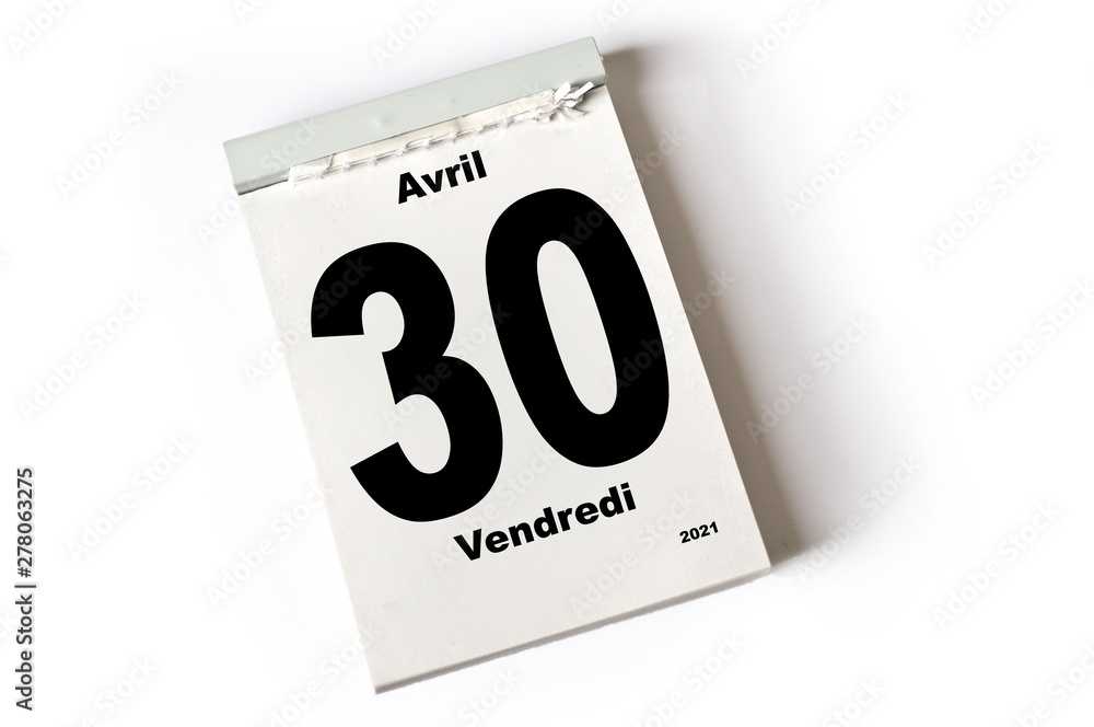 Obraz premium 30. Avril 2021