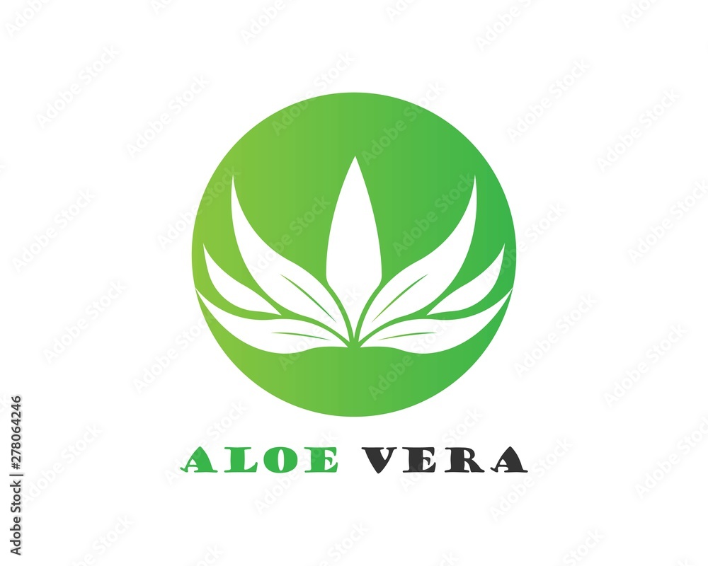 Aloe Vera Logo Creative Design Aloe Vera Logo Creative Design