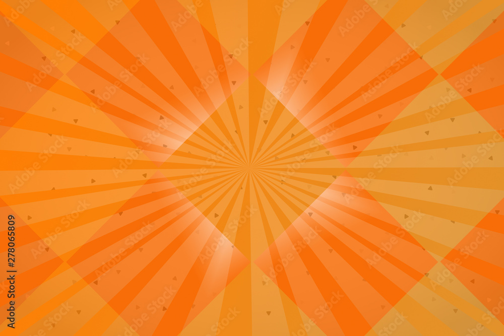 Fototapeta premium abstract, orange, design, illustration, wallpaper, light, red, backgrounds, graphic, pattern, yellow, texture, wave, art, color, lines, blue, backdrop, energy, digital, curve, gradient, sun, artistic