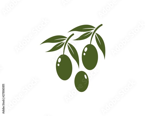 Wallpaper Mural olive logo template vector design Torontodigital.ca