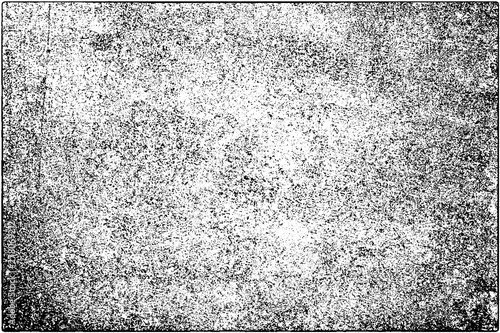 Grunge background black and white. Vector texture of scratches, chips, cracks. Monochrome gloomy pattern of the old surface.