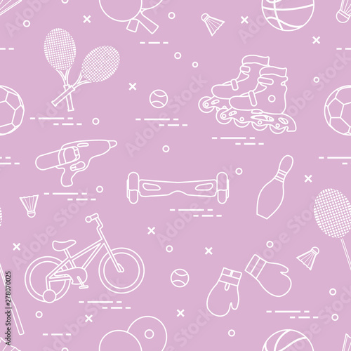 Equipment for sports activities for children.