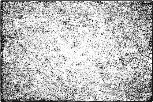Grunge background black and white. Vector texture of scratches, chips, cracks. Monochrome gloomy pattern of the old surface.