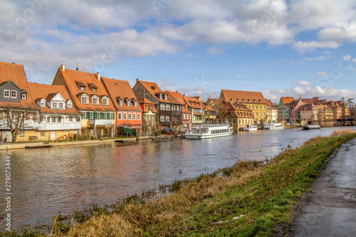 Bamberg at river Regnitz
