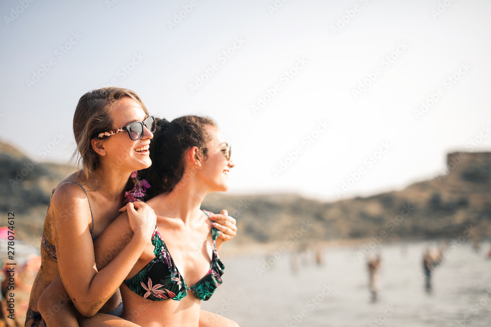 Fototapeta premium Summer friends