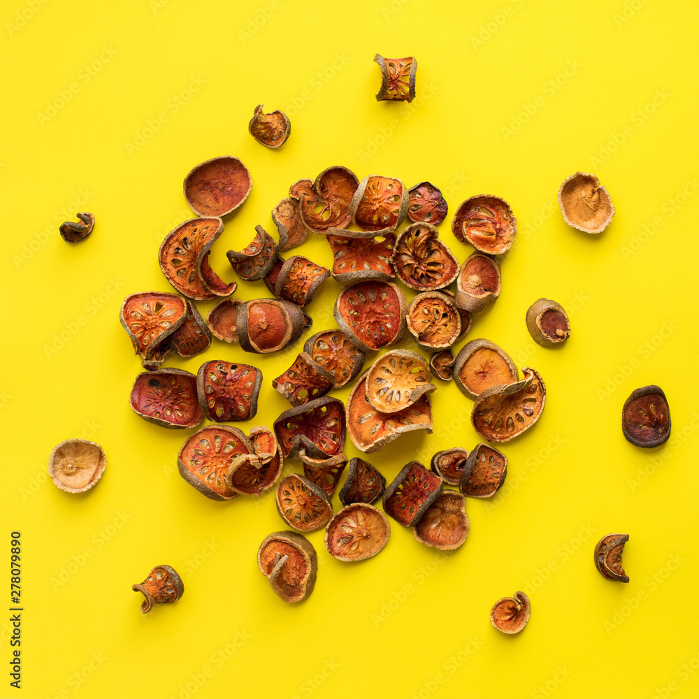 Bael fruit Asian treatment herbal tea dried Matum Bael fruit Asian treatment herbal tea dried Matum