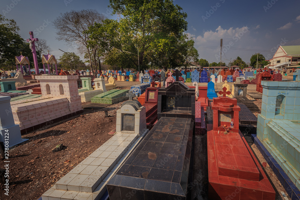 Chinesischer Friedhof in Thailand
