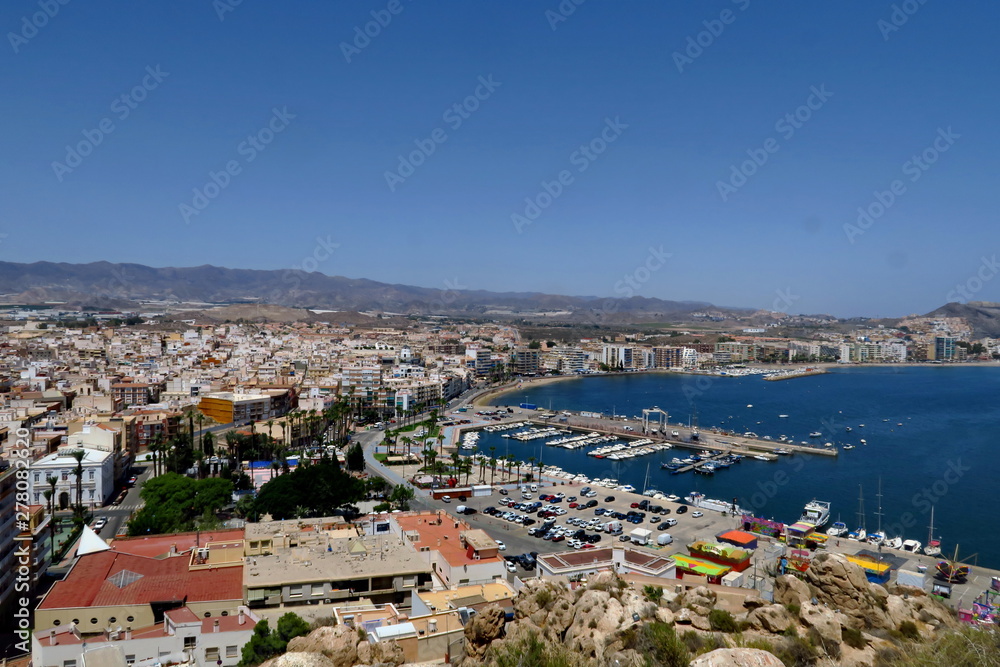 Port de plaisance d'Aguilas. Espagne.