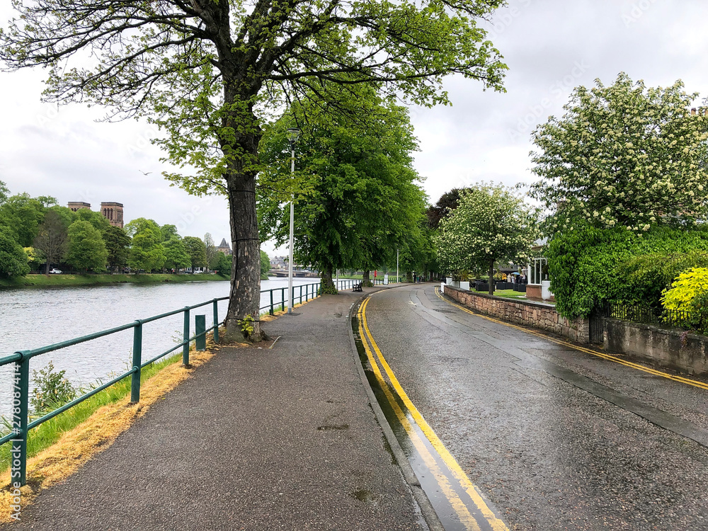 custom made wallpaper toronto digitalNarrow Street in Inverness, Scotland