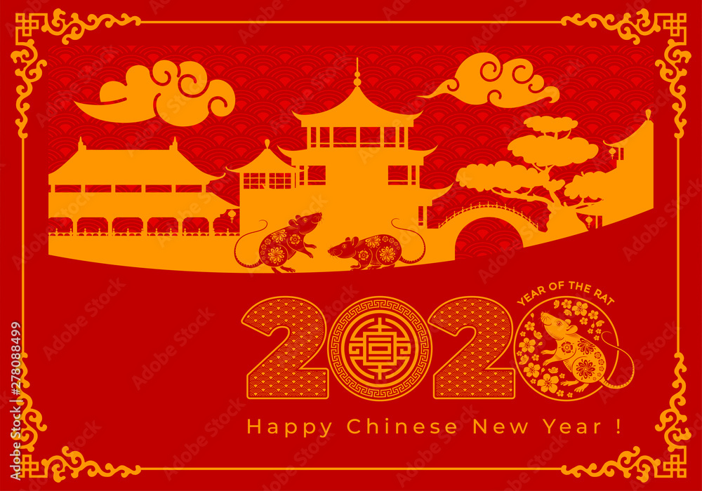 Happy Chinese New Year, Year of the rat