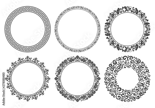 set of vintage frames