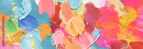 Panel kuchenny z motywem Abstract acrylic and watercolor painting. Canvas background.