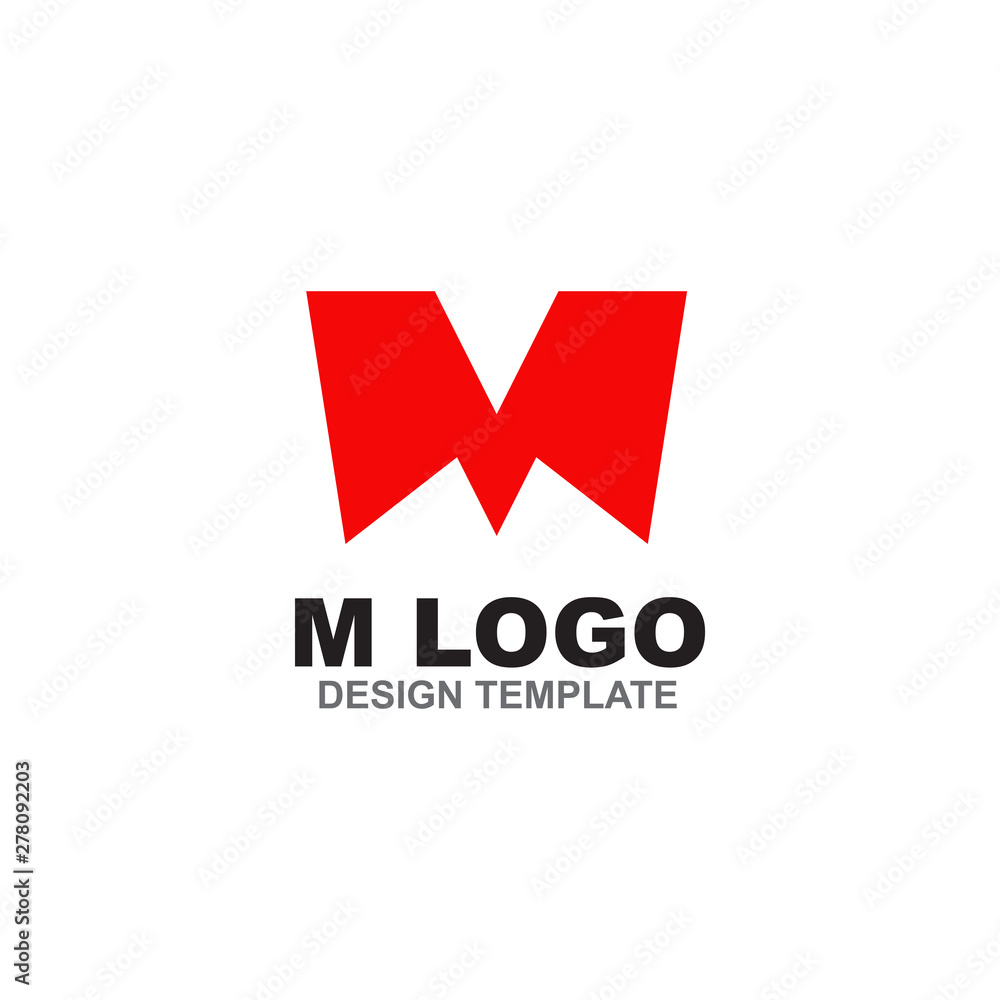 M letter logo design vector template M letter logo design vector template