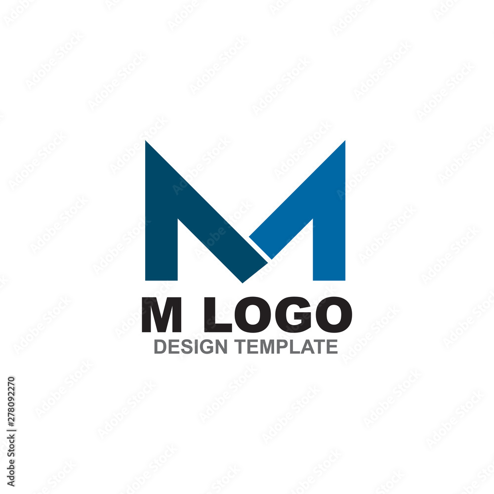 M letter logo design vector template M letter logo design vector template