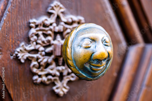 Photos famous door handle in bamberg