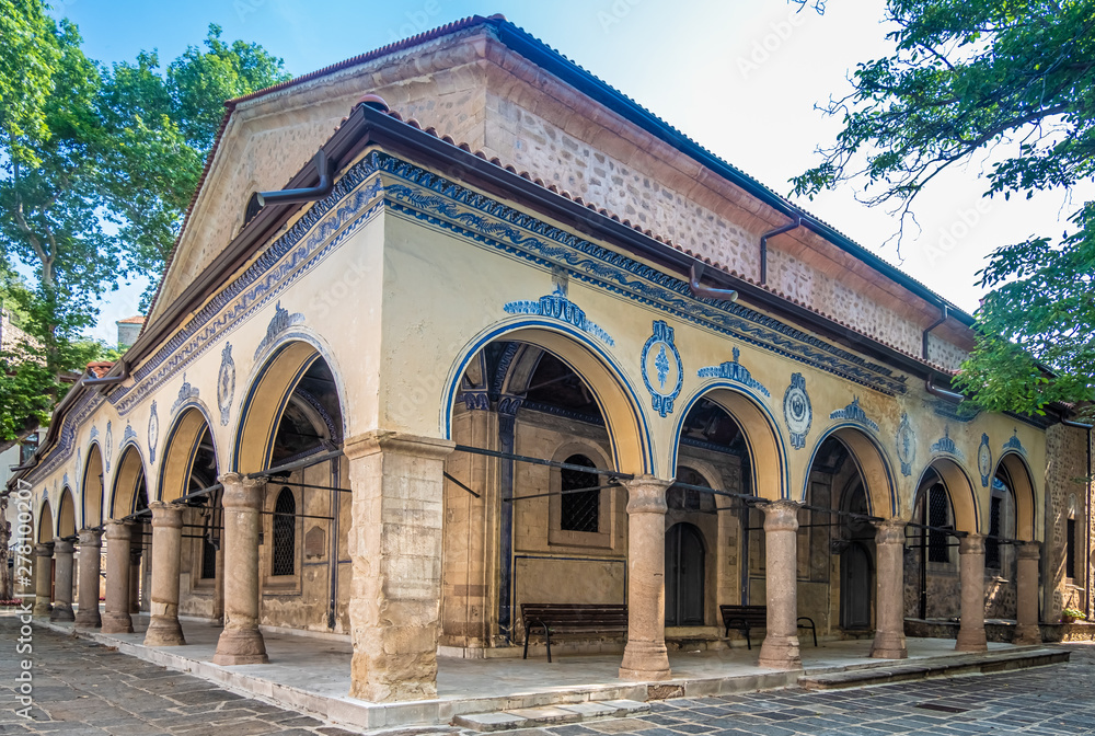 Sveta Marina Orthodox Church, a 16th-century architectural gem in Plovdiv, Bulgaria Sveta Marina Orthodox Church, a 16th-century architectural gem in Plovdiv, Bulgaria
