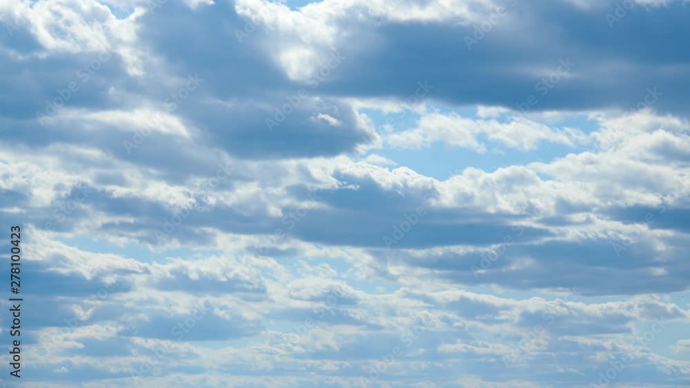 Bright beautiful blue sky with clouds for background or texture Bright beautiful blue sky with clouds for background or texture