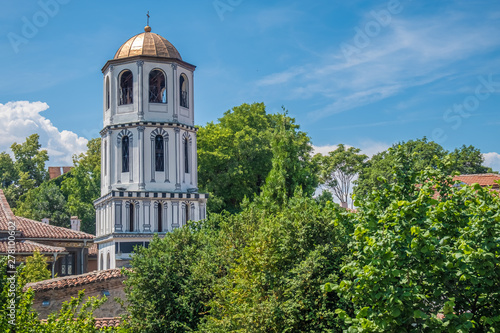 The Church of St Constantine and Helena in the old town of Plovdiv, Bulgaria. Built in 337 at the sight of an ancient pagan temple in the acropolis