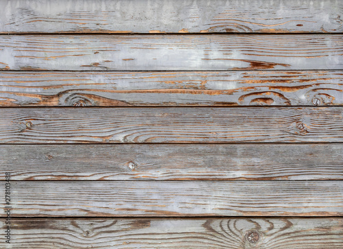Old Weathered Horizontal Wooden Panels Texture for Backgrounds and Overlays