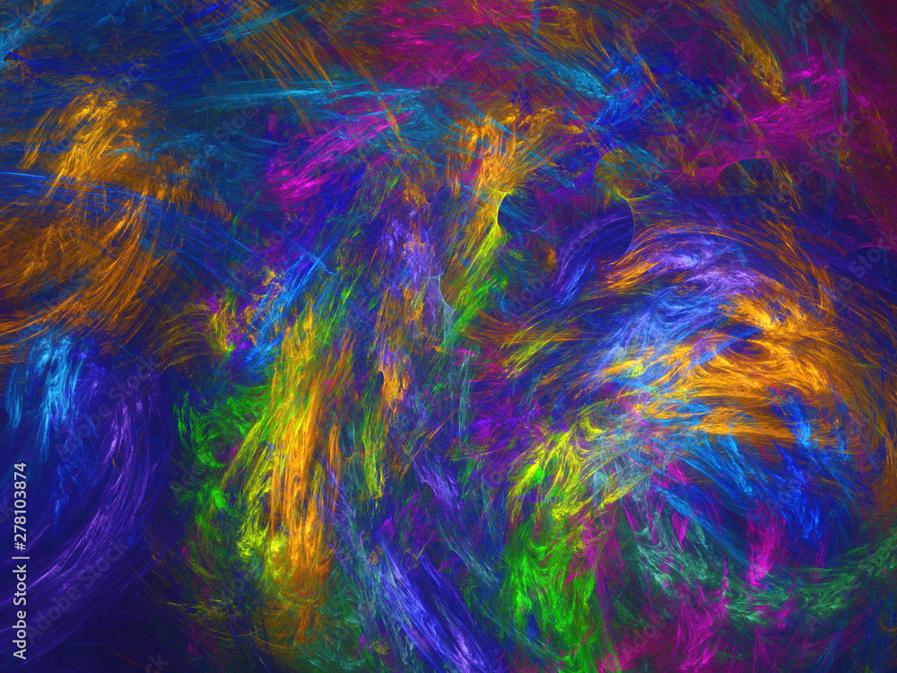 rainbow abstract fractal background 3d rendering illustration rainbow abstract fractal background 3d rendering illustration