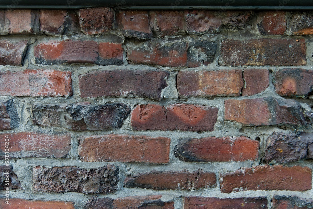 Fototapeta premium apparent rustic brick wall