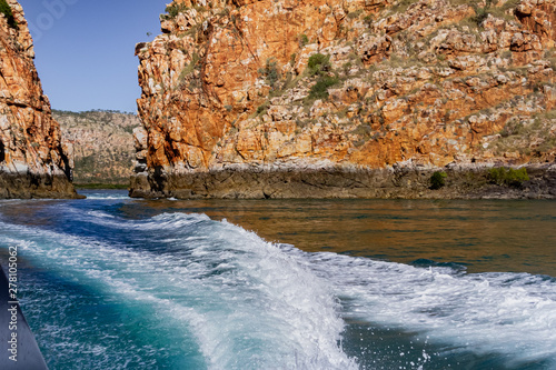 Horizontal Falls in the Kimberleys, Western Australia photo