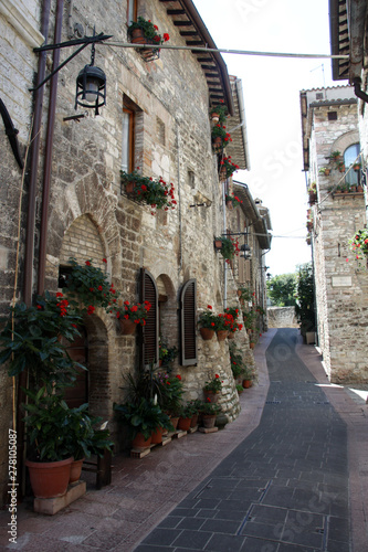 Fototapeta Naklejka Na Ścianę i Meble -  Ассизи Умбрия Италия Assisi Umbria Italy