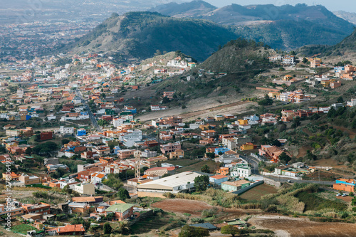 Wallpaper Mural Beautiful view on the village of Las Mercedes in the mountainous park Anaga in Tenerife in the Canaries Torontodigital.ca